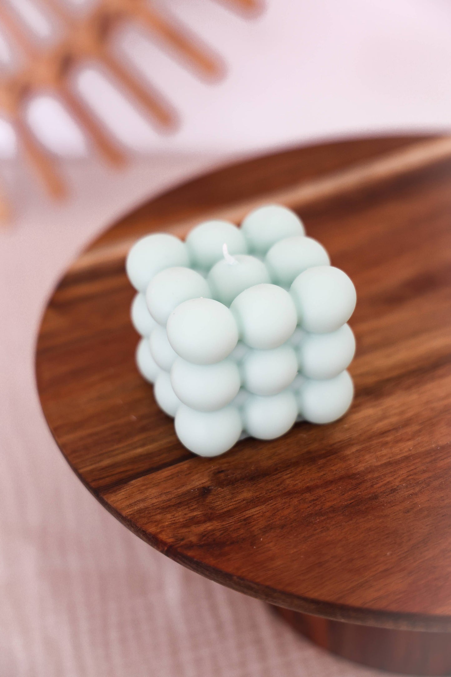 Bubbelkaars - handgemaakt: Beige