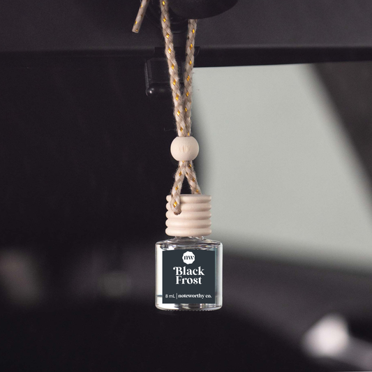 Autodiffusers | 25 geuren: Geen Mylar-tas (u hangt uw product op) / Black Frost